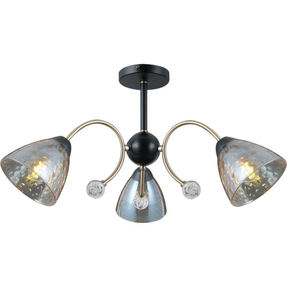 Люстра на штанге Illumico IL0230-3CSQ-29 BK AB