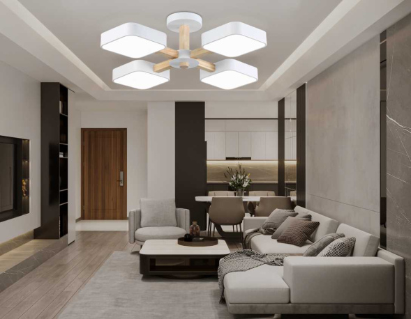 Люстра на штанге Ambrella Light Linetech Comfort FL4879