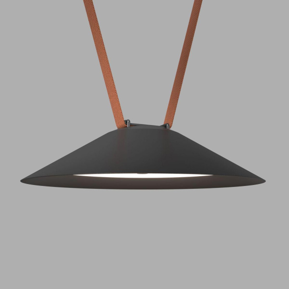 Трековый однофазный светильник Denkirs Belty flow DK5664-BK