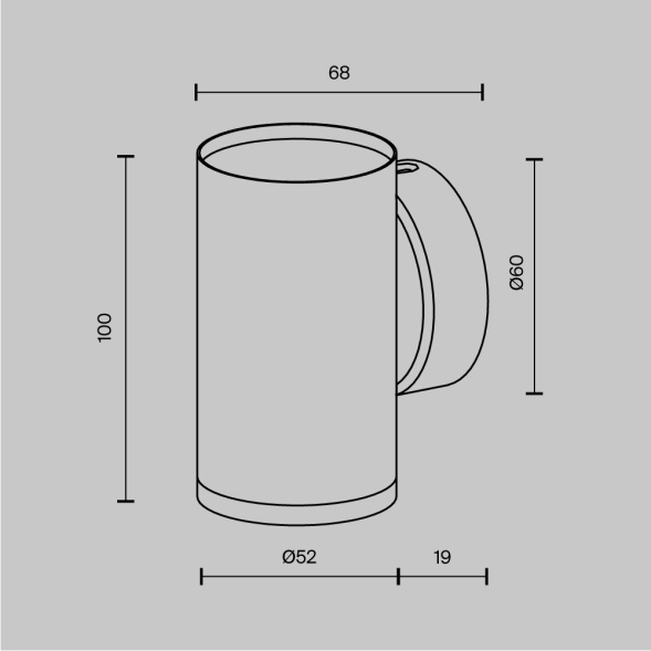 Бра Maytoni Technical FOCUS S C068WL-01B