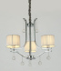 Подвесная люстра Lumina Deco Fontenea LDP 8443-3 CHR