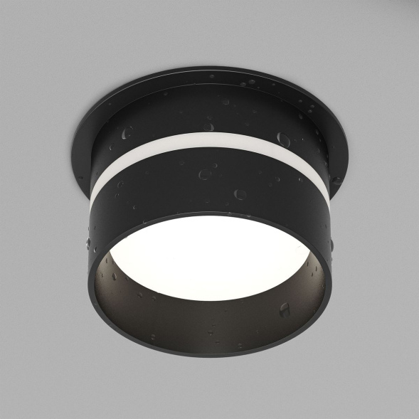 Влагозащищенный светильник Denkirs DK2404-BK