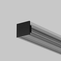 Комплект заглушек для профиля 25×22 2шт Maytoni Led Strip ALM-2522-B-EC 642066
