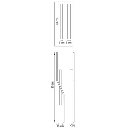 Настенный светильник Lightstar Palla 739628