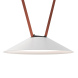 Трековый однофазный светильник Denkirs Belty flow DK5564-WH+BK