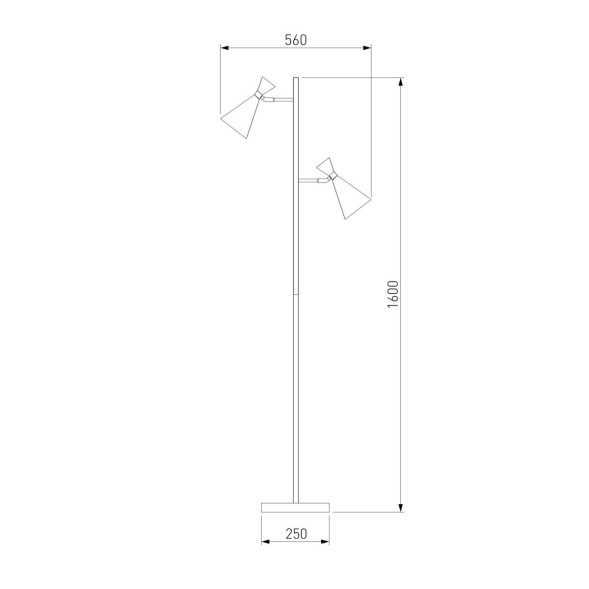 Торшер Bogates Glustin 01109/2 a058041