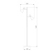 Торшер Bogates Glustin 01109/2 a058041