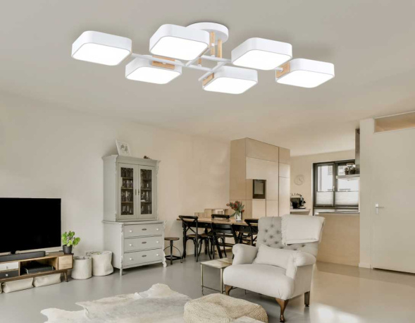 Потолочная люстра Ambrella Light Linetech Comfort FL4886