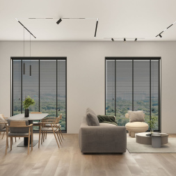 Трековый однофазный светильник Denkirs Simple Linear DK8114-BK