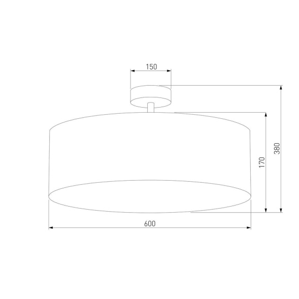 Потолочный светильник TK Lighting 3998 Rondo Beige