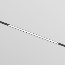 Трековый однофазный светильник Denkirs Simple Linear DK8205-BK