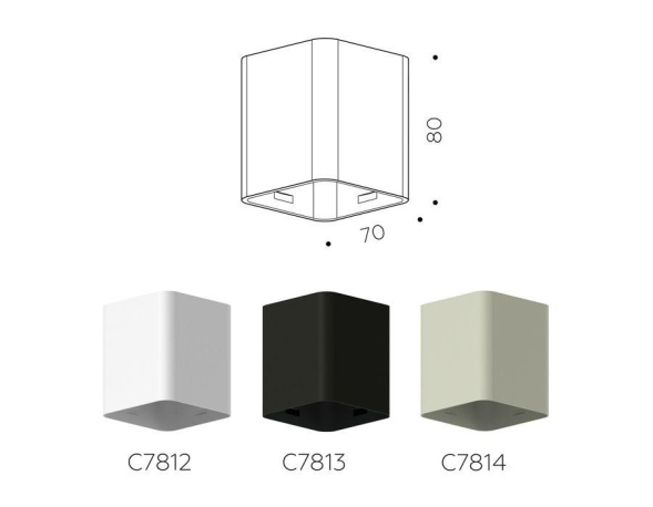 Корпус светильника накладной Ambrella Light DIY Spot C7813