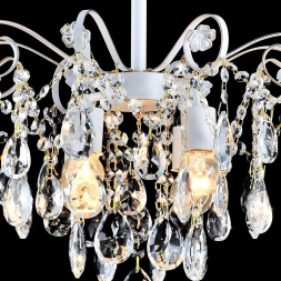 Люстра на штанге Reluce 04055-0.3-04 WH+GOLD PN