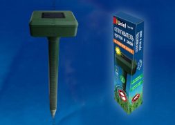 Отпугиватель кротов и змей (UL-00000854) Uniel UDR-S50 Sol Green