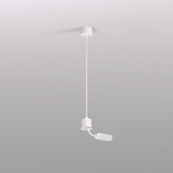 Подвод питания для подвесного монтажа трека Denkirs Smart Base TR2124-WH