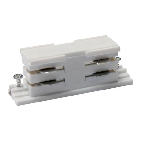 Соединитель для шинопроводов прямой внутренний (09741) Uniel UBX-A11 White